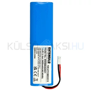 VHBW Akkumulátor Ariete AT5186033510 - 3400mAh, 14.4V, Li-ion