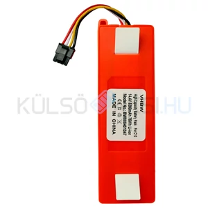 VHBW Cleaner Battery Replacement for Xiaowa BRR-1P4S-2600S for - 5200mAh, 14.4V, Li-ion