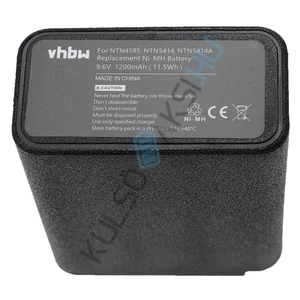 VHBW rádió csere akkumulátor Bullard BNH-5447TIC, BU32H1-A - 1200 mAh 9,6 V NiMH