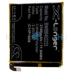 Akkumulátor C11P1608 Asus ZenFone AR u.a. 3100mAh