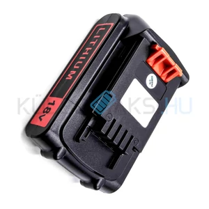 VHBW Elektromos szerszám akkumulátor Black & Decker BL1318 - 2000 mAh, 18 V, Li-ion