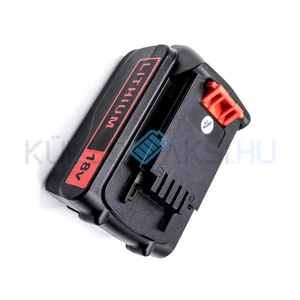 VHBW Elektromos szerszám akkumulátor Black & Decker BL1318 - 3000 mAh, 18 V, Li-ion