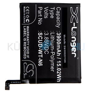 Batéria mobilného telefónu VHBW Samsung SCUD-WT-N6 - 3900mAh, 3.85V, Li-polymer