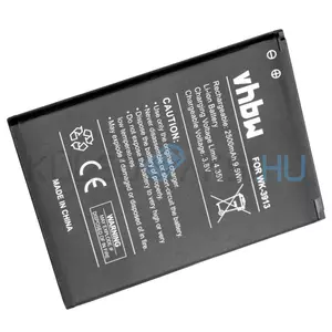 Mobile Phone Battery Replacement for Wiko 3913 - 2500mAh, 3.8V, Li-ion