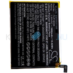 VHBW Telefon akkumulátor akku Wiko TLP18H06 - 3900mAh, 3.85V, Li-polymer
