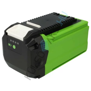 VHBW fűnyíró csere akkumulátor Greenworks GWG40B2, GWG40B4 - 3000 mAh 40 V Li-Ion, fekete/zöld