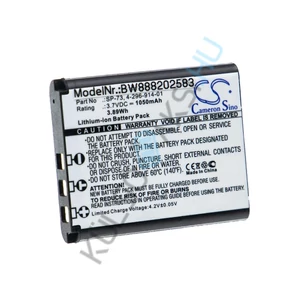 VHBW vezeték nélküli fejhallgató csere akkumulátor Sony 4-296-914-01, SP-73, SP73 - 1050 mAh 3,7 V Li-Ion