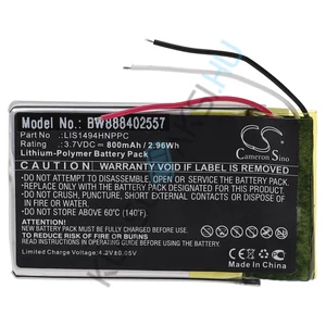 Náhradná batéria bezdrôtových slúchadiel VHBW pre Sony LIS1494HNPPC - 800 mAh 3,7 V Li-polymer