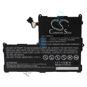 VHBW Tablet Battery Replacement for Fujitsu FPCBP414, FPB0308S, CP642113-01 - 4150 mAh 10.8 V Li-polymer