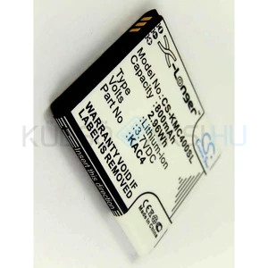 Mobile Phone Battery Replacement for KAC4, KAC4-AAABD008954 - 800mAh, 3.7V, Li-ion