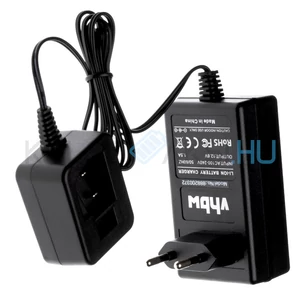 VHBW Festo szerszámgép akkumulátor töltő Li-Ion akkumulátorokhoz (10.8V, 12V, 8.4V, 9.6V)