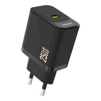 Dudao A27 25W GaN USB-C fali töltő - Fekete