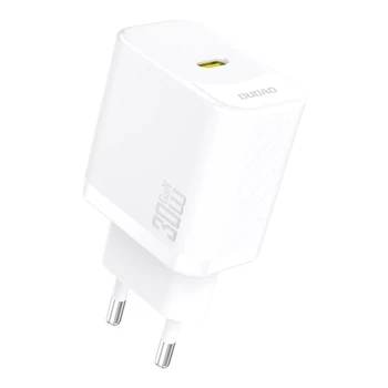 Dudao A27P 30W PD GaN USB-C Fali Töltő - Fehér