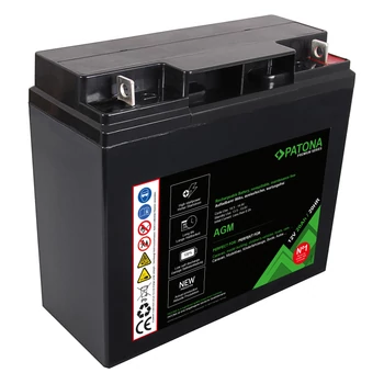 Olovená batéria PATONA Premium AGM 12V 20Ah 20HR - Patona