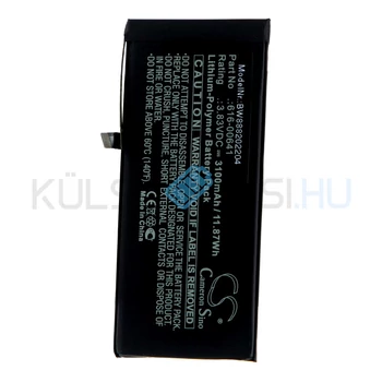 Batéria VHBW Apple iPhone 11 wie A2111 u.a. 3100mAh