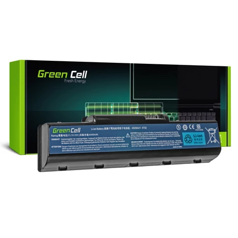 Green Cell Laptop akkumulátor Acer Aspire 5532 5732Z 5734Z eMachines E525 E625 E725 G430 G525 G625