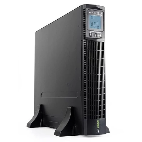 Green Cell UPS neprerušiteľný zdroj napájania online RTII 2000VA LCD displej