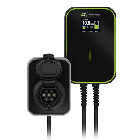 Sieťová nabíjačka GC EV PowerBox 22kW so zástrčkou typu 2 na nabíjanie elektromobilov a Plug-In hybridov RFID