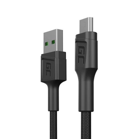 Green Cell GC PowerStream USB-A - Micro USB 30cm QC 3.0 Dátový a nabíjací kábel