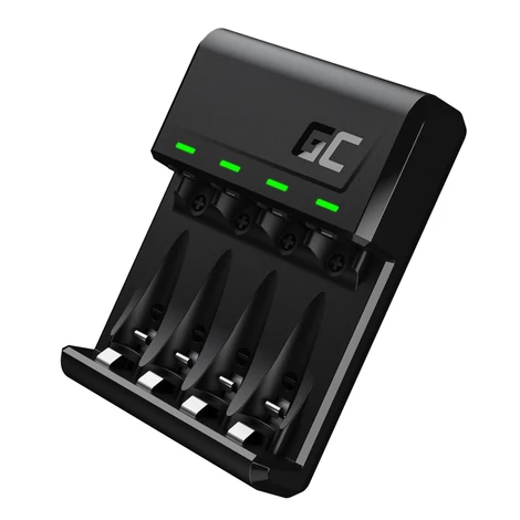 Green Cell GC VitalCharger Ni-MH AA és AAA akkumulátor töltő Micro USB and USB-C portal