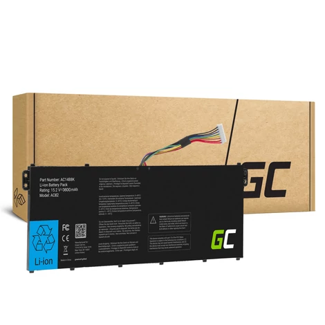 Green Cell batéria AC14B3K AC14B8K Acer Aspire 5 A515 A517 E15 ES1-512 ES1-533 R5-571T V3-372 Nitro 5 AN515-51