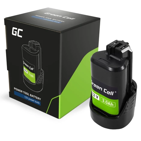 Zelený článok 1600A00X79 Batéria Bosch GBA 12V Elektrické náradie 3Ah 12V