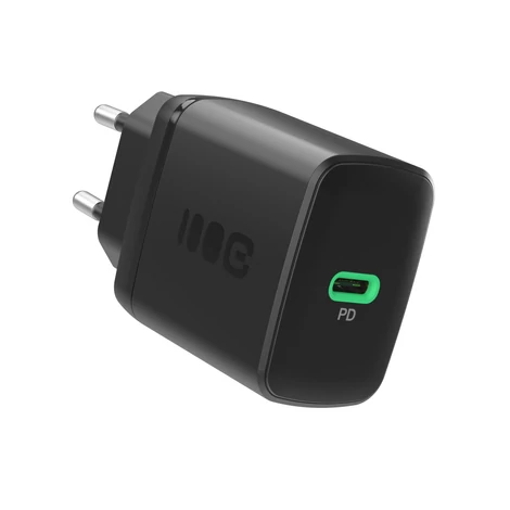 Nabíjačka Greencell PowerSource Solo30 USB C čierny napájací adaptér 30W napájanie