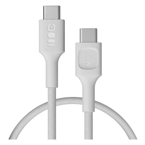 Greencell PowerStream USB-C kábel 0,3m 100W Rýchle nabíjanie PD Biela