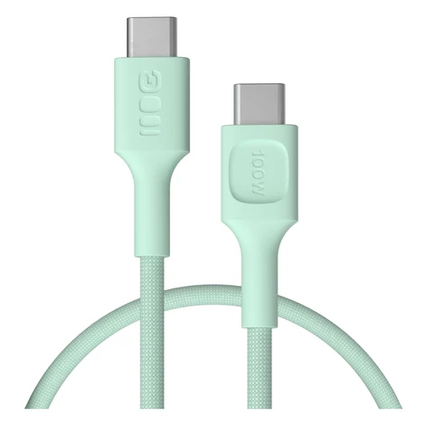 Greencell PowerStream USB-C kábel 0,3m 100W Rýchle nabíjanie PD Zelená