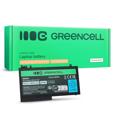 Batéria pre notebook Green Cell NGGX5 pre Dell Latitude E5470, E5270, E5570, E5750, E5250, E5450, E5550