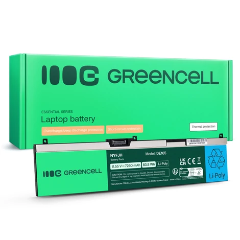 Batéria pre notebook Green Cell NYFJH-6C 0NYFJH 0RY3F9 0VRX0J pre Dell Precision 15 7530 7540 7740