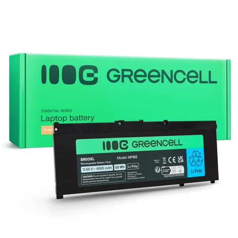 Batéria Greencell pre HP SR03XL HP Pavilion Gaming 15