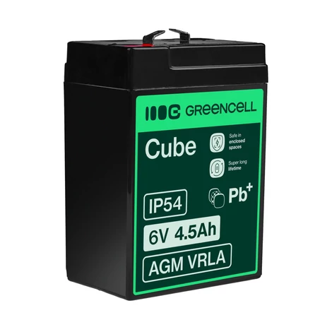 Green Cell AGM gélová batéria 6V 4,5Ah