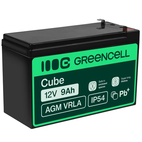 Green Cell AGM gélová batéria 12V 9Ah