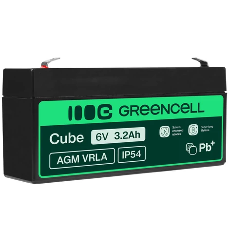 Green Cell AGM batéria VRLA 6V 3,3 Ah