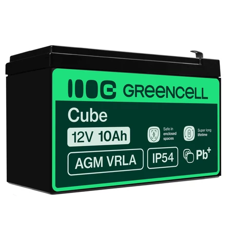 Green Cell olovená batéria AGM 12V 10Ah