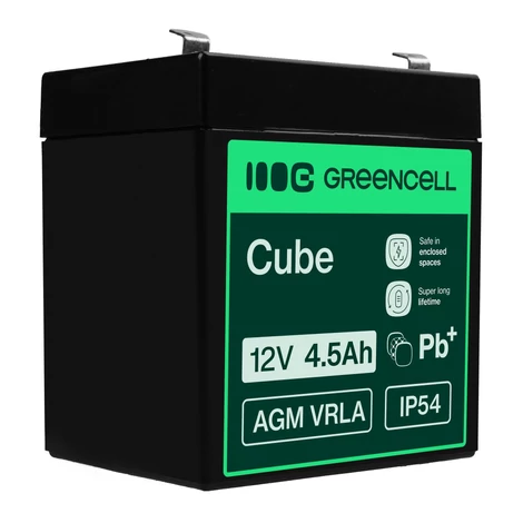 Green Cell AGM batéria 12V 4,5Ah