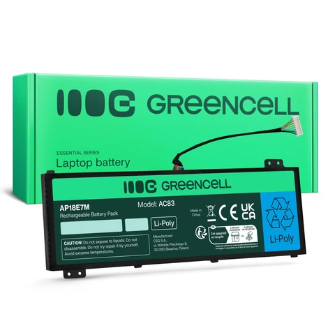 Green Cell AP18E7M AP18E8M akkumulátor Acer Nitro 5 AN515-44 AN515-45 AN515-54 AN515-55 AN515-57 AN515-58 AN517-51 AN517-54