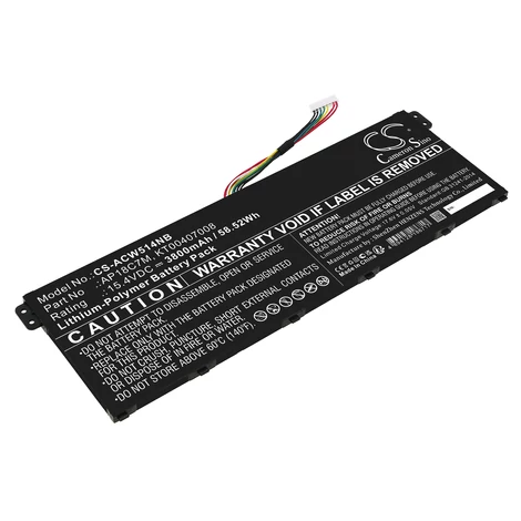 Cameron Sino 3800mAh Acer Swift 5 SF514-54GT-595G,TravelMate Spin P4 TMP414RN-51-72QA,Swift 3 SF316-51-77LN,ConceptD 3 Ezel CC315-72P-77NA,ConceptD 3 Ezel CC315-72P-74BY,Swift 5 SF514-54GT-73S8,Swift3 SF313-52-54TJ,Swift 5 SF514-55GT-580G,Swift 3 SF313-52