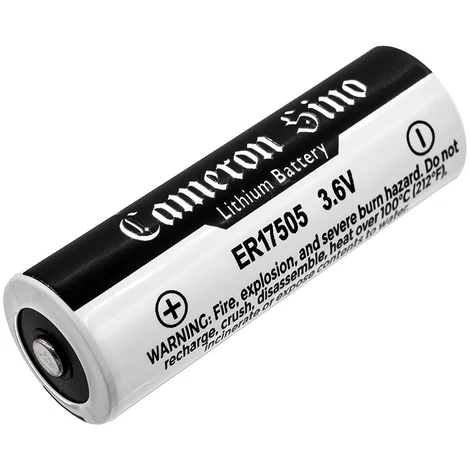 Cameron Sino ER17505 3.6V 3600mAh Li-MnO2 50.25 x 16.80 x 16.80mm elem (nem újratölthető) Batéria