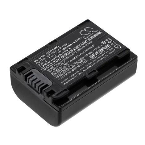 Cameron Sino 650mAh Sony DCR-DVD908E,DCR-HC47,HDR-HC7E,DCR-SR220D,HDR-CX11E,DCR-HC30,DCR-DVD905E,DCR-DVD905,DCR-DVD803,DCR-HC43E Batéria