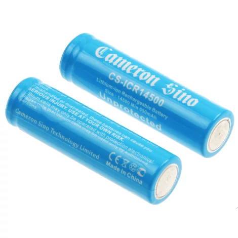 Cameron Sino 3.7V 700mAh Li-ion 49.60 x 15.00 x 14.10mm cells (2pcs)