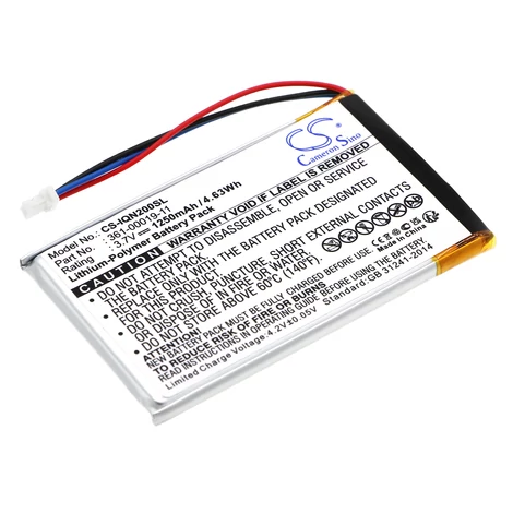 Cameron Sino 1250mAh Garmin Nuvi 200,Nuvi 200W,Nuvi 205,Nuvi 205T,Nuvi 205W,Nuvi 250,Nuvi 205WT,Nuvi 255,Nuvi 255T,Nuvi 255W Batéria