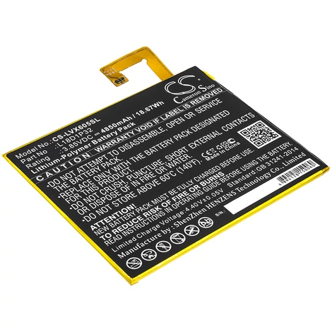 Cameron Sino 4850mAh Lenovo Smart Tab M10,TB-X605F,X605,X605C Batéria