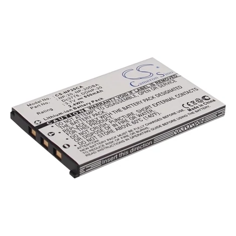 Cameron Sino 650mAh Casio Exilim EX-S770SR,Exilim EX-S770BE,Exilim EX-S770BU,Exilim Card EX-S880BK,Exilim EX-S600D,Exilim EX-Z75BK,Exilim EX-Z75SR,Exilim EX-S3,Exilim EX-Z6,Exilim EX-S500WE Batéria
