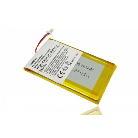 VHBW MP3-Player Battery for Archos AV 404, PMP, AV404 - 1800 mAh 3.7 V Li-polymer