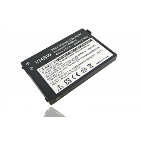 VHBW babaőrző elem csere a BT BYD006649-hez - 1000 mAh 3,7 V Li-Ion