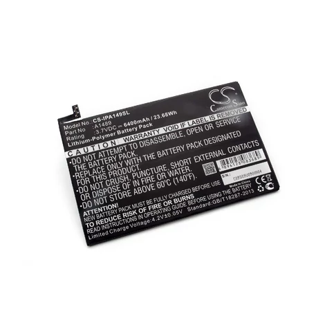 Výmena batérie tabletu VHBW pre A1512, A1489 - 6400 mAh 3,7 V Li-polymér