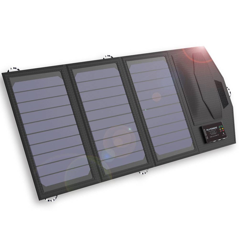 Allpowers hordozható napelem / töltő 15W + Powerbank 10000mAh