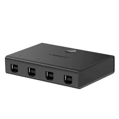 Prepínací adaptér UGREEN 4v1 USB 2.0 (čierny)